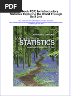 Ebook PDF Etextbook PDF For Introductory Statistics Exploring The World Through Data 2Nd Full Chapter