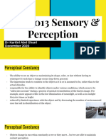 KMY4013 LU4 Sensory Perception