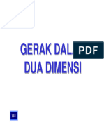 Kuliah 2 Gerak 2 Dimensi