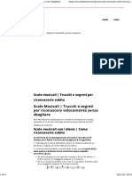 Scale Musicali Come Riconoscerle Subito e Non Sbagliare