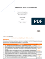 019 - Actividad de Aprendizaje Entregable - Análisis de Casos de Auditoría