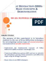 X-Ray Diffraction Basic Concepts - Demostration