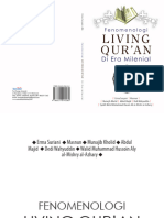 FEnomenologi Living Quran