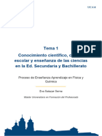 Tema 01 - Proceso EA en FQ