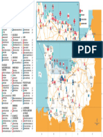 Carte Plages Debarquement Et Bataille de Normandie