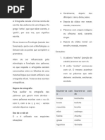 Ortografia 1º e 2º