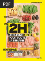 En 2H Je Cuisine Light Pour Toute La Semaine - Caroline Pessin