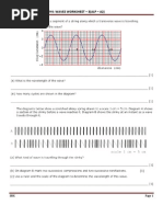 Waves Worksheet - 3 (AL)