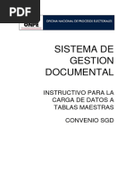 04 - Instructivo para La Carga de Datos A Tablas Maestras