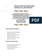 Proyecto Institucional CIERRE