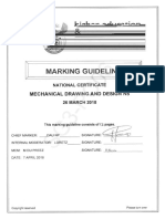 Mechanical Drawing and Design N5 March 2018 Memo