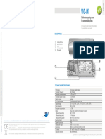 Unidirectional Opening Sensor For Automatic Sliding Doors: Description