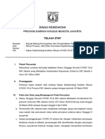 Telaah Staf Analisis Situasi COVID-19