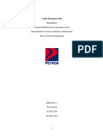 Petron Risk Management