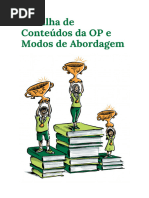 Cartilha de Conteudos Da Op e Modos de Abordagem 2024