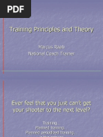 Training Theory and Principles