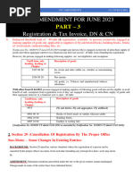 GST Amendment For June 2023 Part 3