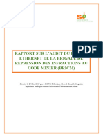 Rapport Audit Du Réseau BRICM