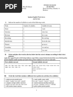 3 - Word - Stress - Answer Key