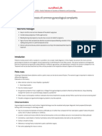 Differential Diagnosis of Common Gynecological Complaints - Sundhed - DK