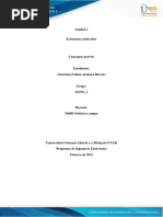 Estructura Molecular Tarea - 1