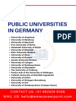 Germany Universities and Courses List Amw