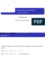 MA1301 Tutorial 4 Solution