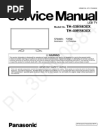 Panasonic Led TV Service Manual