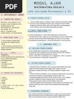 Modul MTK Kls 4 Penyajian Data PDF