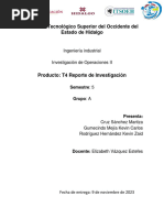 Reporte de Investigación