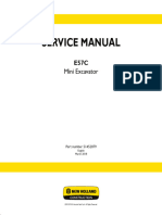 New Holland E57C Mini Excavator Service Repair Manual