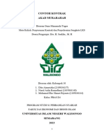 KEL.10 - Contoh Kontrak Akad Murabahah - Penyusunan Kontrak