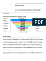 Practical 1 Scientific Names of Plants and Animals