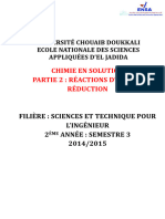 Partie Ii Reaction Oxydo-Reduction