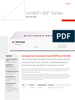 Fortigate Fortiwifi 40f Series