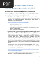 Autoevaluar Competencia Digital Profesorado