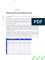 FCL Nuevas Cuotas de Autonomo 2023