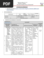 ACTIVIDAD LEEMOS UN TEXTO SOBRE EL DEPORTE Y EXTRAEMOS PALABRAS PARA FORMAR ORACIONES - Luca