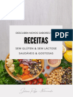 E-Book - Receitas Sem Glúten e Lactose.