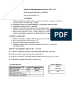 Creșterea Și Dezvoltarea La Om Pentru Clasa A IX-a D