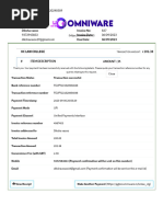 Omniware Payment Response