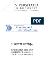 Admitere Bucuresti 1 1