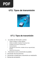 UT2. Tipos de Transmision