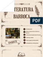 Presentación de La Literatura Barroca