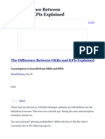 The Difference Between OKRs and KPIs Explained