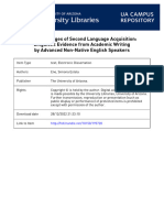 Errors Analysis - Grammar, Lexis, Etc - Simona Estela Ene