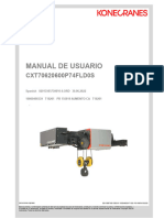 Manual de Usuario CXT70620600P74FLD0S