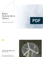 Breve Historia de La Óptica