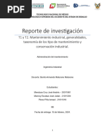 Reporte de Investigación T1 & T2