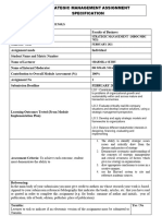 Assignment Strategic Management FEBRUARY 2024 MBA